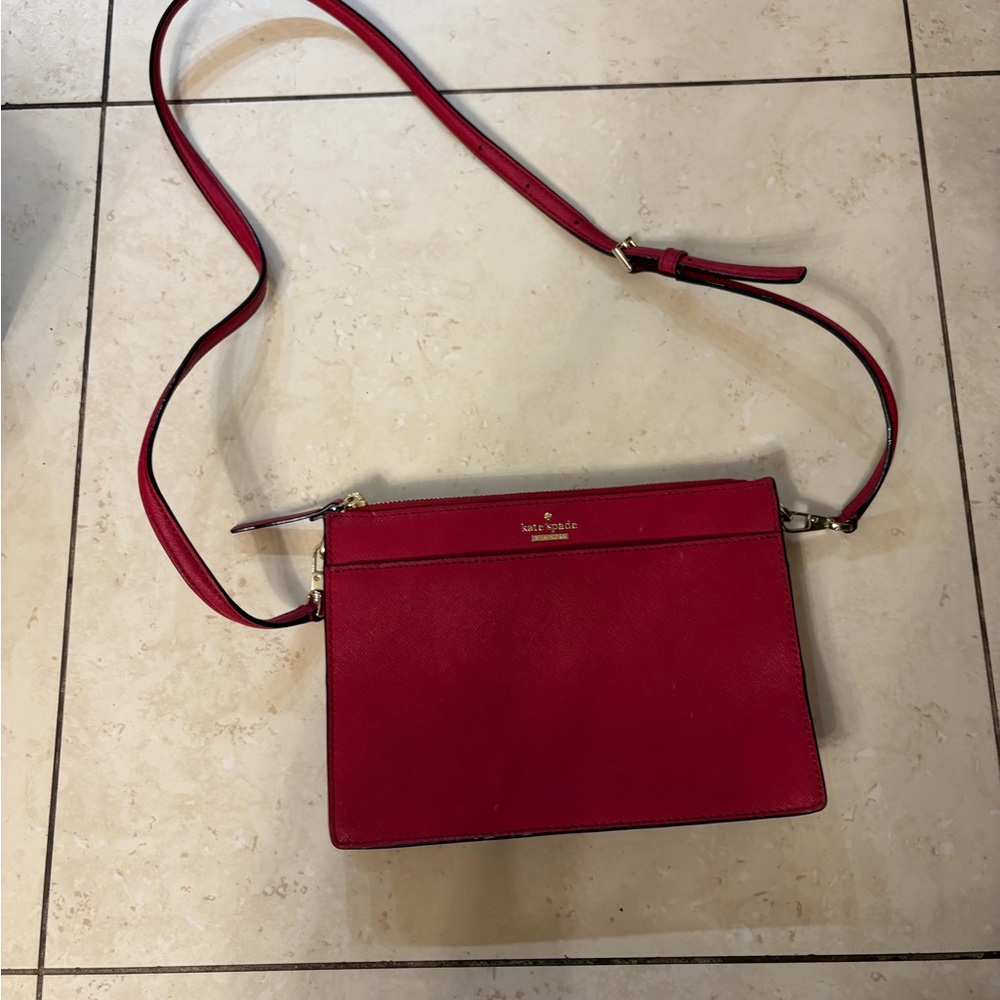 Kate Spade Cherry Red Crossbody Bag